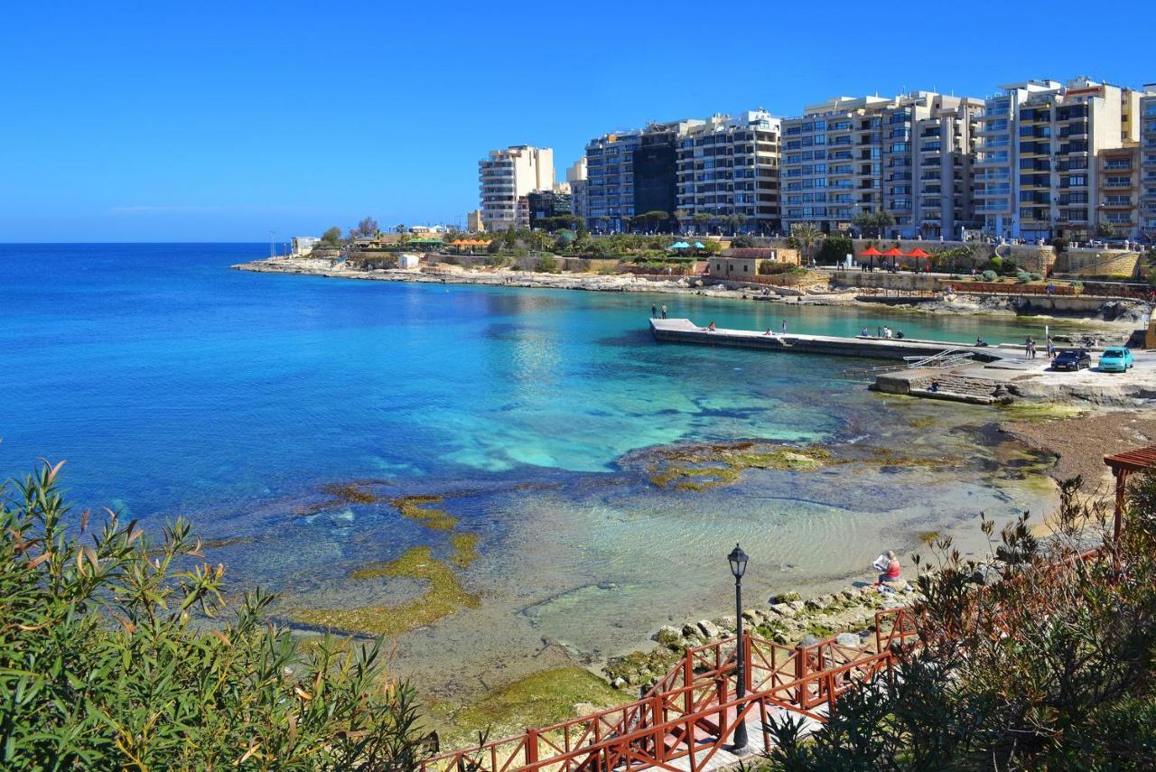 Seafront Lux Apart Inc Pool, Upmarket Area Sliema Exterior foto