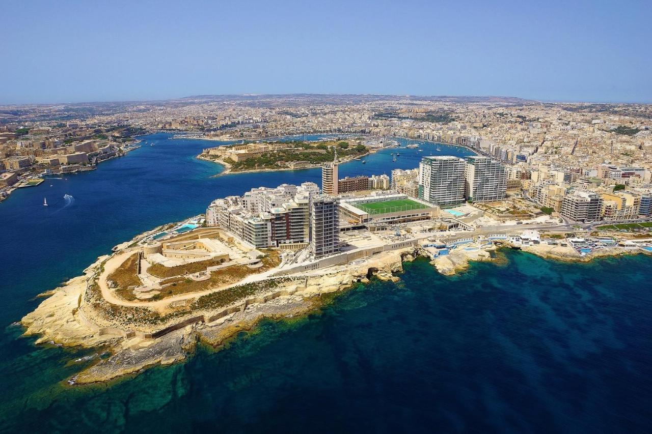 Seafront Lux Apart Inc Pool, Upmarket Area Sliema Exterior foto